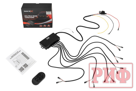 Блок коммутации РИФ для фар (6 каналов)