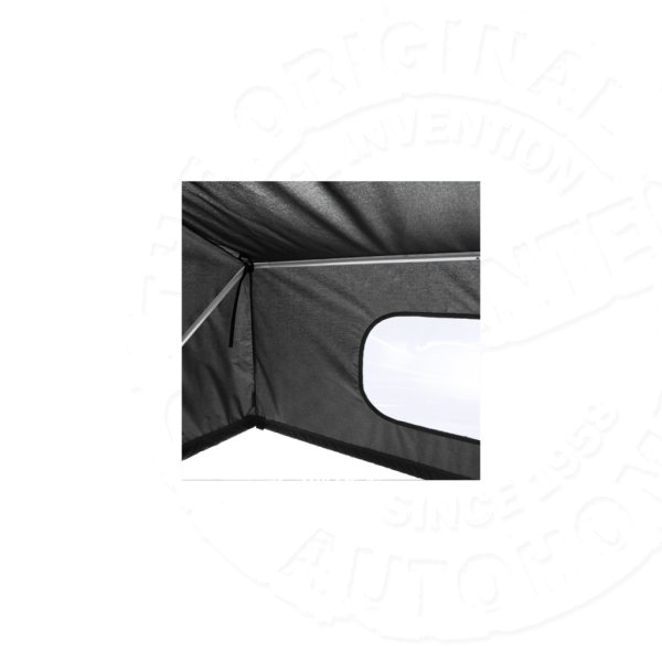 Палатка на крышу автомобиля AUTOHOME OVERLAND LARGE, тент карбон, лестница 220 мм