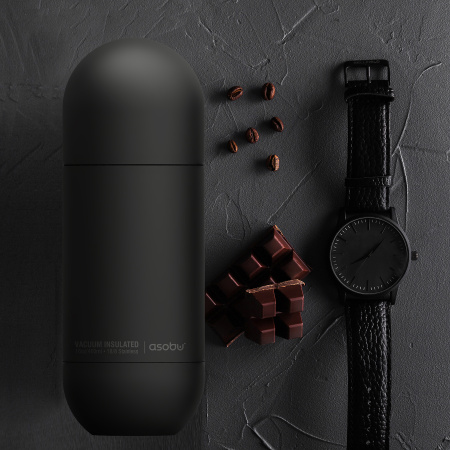 Термос ORB, 430 мл, черный