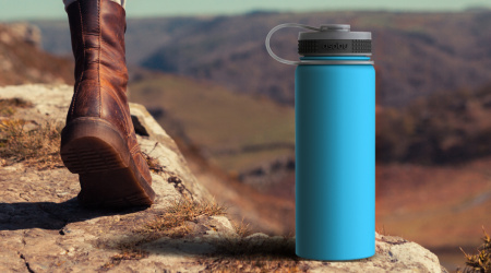 Термос ALPINE, 530 мл, голубой