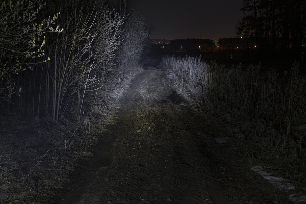 Фара светодиодная дальнего света РИФ 99 мм 27W