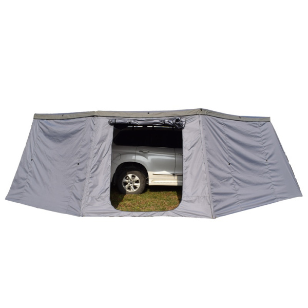 Стенки к автомобильной веерной маркизе (тамбур) РИФ 2.3х2 м, (правые) увеличенные