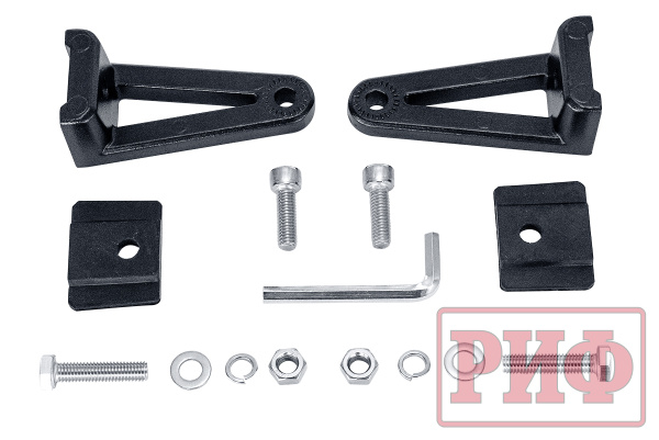 Фара светодиодная водительского света РИФ с ДХО 307 мм 64W