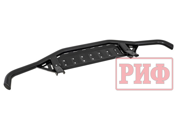 Бампер РИФ силовой передний TLC 200 2007-2015 c защитой радиатора
