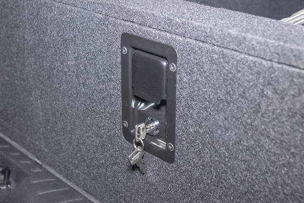 Органайзер для Toyota Land Cruiser 300 (2 выдв.ящика+клав.замки+спальник)