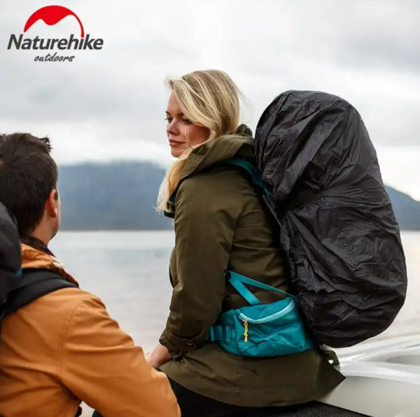 Чехол влагозащитный Naturehike, для рюкзака, размер L (55-75 л), черный