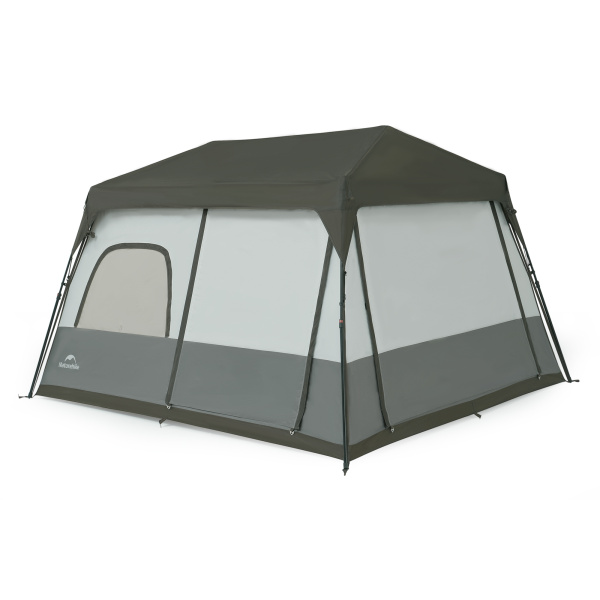 1 Палатка Naturehike Cape 8.3 быстросборная, серая