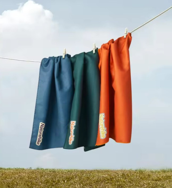 3 Тряпка кемпинговая Naturehike, 90х38 см, зеленая