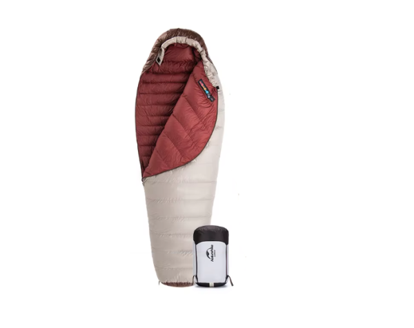 Мешок спальный Naturehike SnowBird, 190х75 см, M(350G),(правый) (ТК: +7C), серый/коричневый (уценка) Мешок спальный Naturehike SnowBird, 190х75 см, M(350G),(правый) (ТК: +7C), серый/коричневый (уценка)