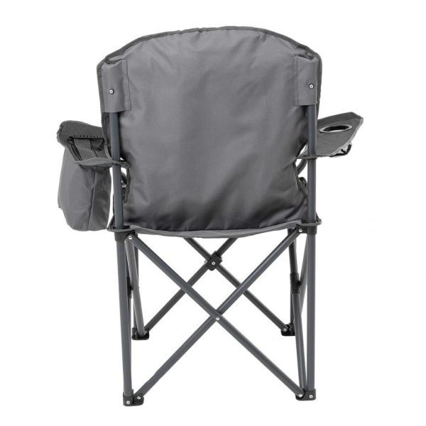 Кресло NISUS складное серое 150 кг.