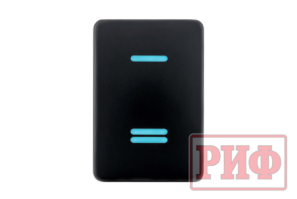 Кнопка ВКЛ/ВЫКЛ, голубой, универсальная TOYOTA 32x22