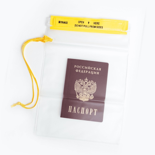 Гермопакет BTrace плоский ПВХ 18x25 см (Прозрачный)