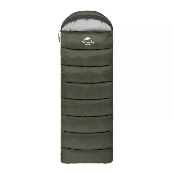 Мешок спальный Naturehike U250, (190х30)х75 см, (левый) (ТК: +6°C), темно-зеленый Мешок спальный Naturehike U250, (190х30)х75 см, (левый) (ТК: +6°C), темно-зеленый