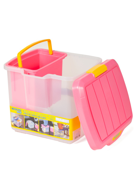 1 Ящик экспедиционный IRIS RV BOX WASH BOX 25C, 25 литров 41x31x32,5 см. Розовый 1 Ящик экспедиционный IRIS RV BOX WASH BOX 25C, 25 литров 41x31x32,5 см. Розовый