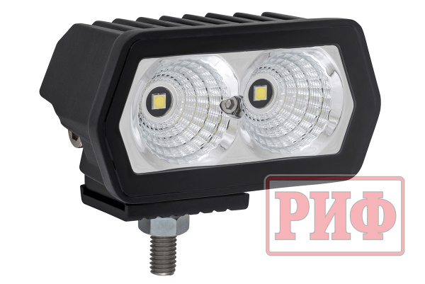 Светодиодная фара рабочего света РИФ 89 мм 20W LED