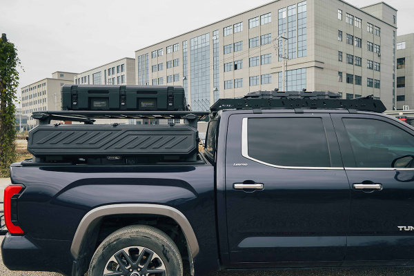 Силовой каркас-кунг Baja Racing (тип Т) с 2-мя большими рыбацкими ящиками Ford F-150, Toyota Tundra