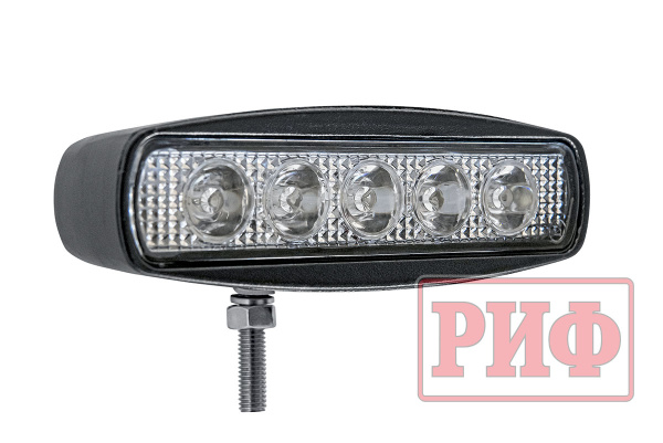 Фара светодиодная рабочего света РИФ 145 мм 15W