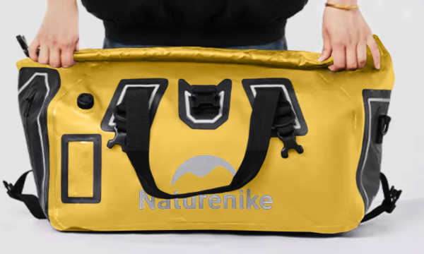 3 Гермосумка Naturehike 90 л ПВХ (желтая)