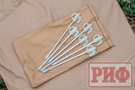 Стенки к автомобильной маркизе РИФ 2,13Х2.5 м Black Out