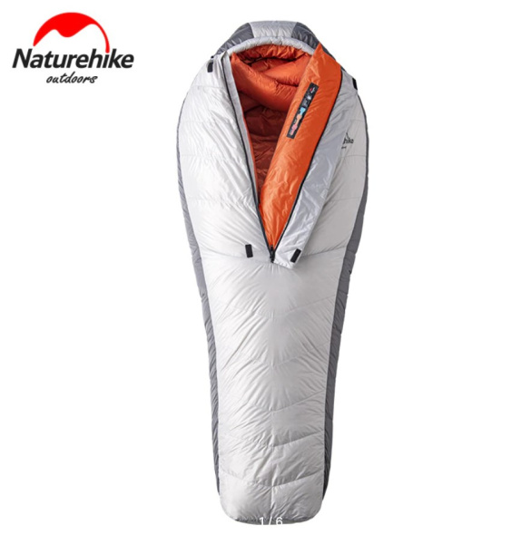 Мешок спальный Naturehike Arctic-17  19YD005, 200х75 см, (правый) (ТК: -17°C), серебро Мешок спальный Naturehike Arctic-17  19YD005, 200х75 см, (правый) (ТК: -17°C), серебро