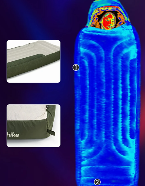 4 Мешок спальный Naturehike XR1500, 226х85 см, (правый) (ТК: -25C), красный 4 Мешок спальный Naturehike XR1500, 226х85 см, (правый) (ТК: -25C), красный
