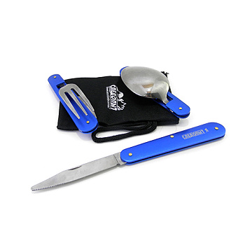 Набор столовых приборов "СЛЕДОПЫТ", нержавеющая сталь, блистер. (ложка, вилка, нож) Набор столовых приборов "СЛЕДОПЫТ", нержавеющая сталь, блистер. (ложка, вилка, нож)