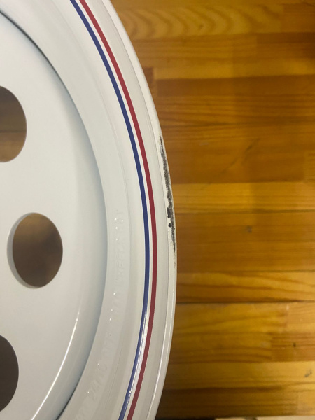 2 Диск усиленный Тойота Ниссан стальной белый 6x139,7 8xR17 d110 ET-10 (уценка)