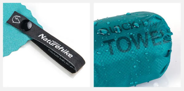 Тряпка кемпинговая Naturehike MJ01, 40х80 см, бирюзовая