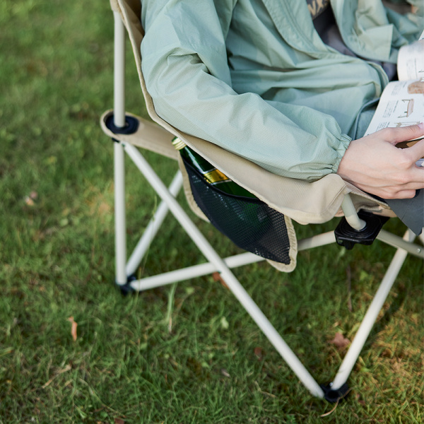 Кресло туристическое Naturehike Stellaluna T01 складное, 80х53х66 см, до 110 кг, серо-черное
