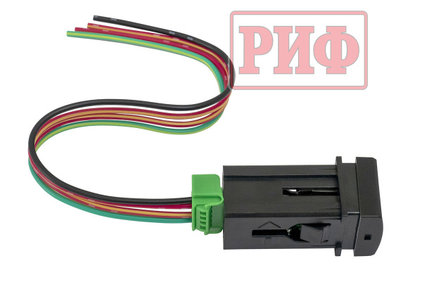 Кнопка ВКЛ/ВЫКЛ, белый, REAR DIFF LOCK TOYOTA 22x22