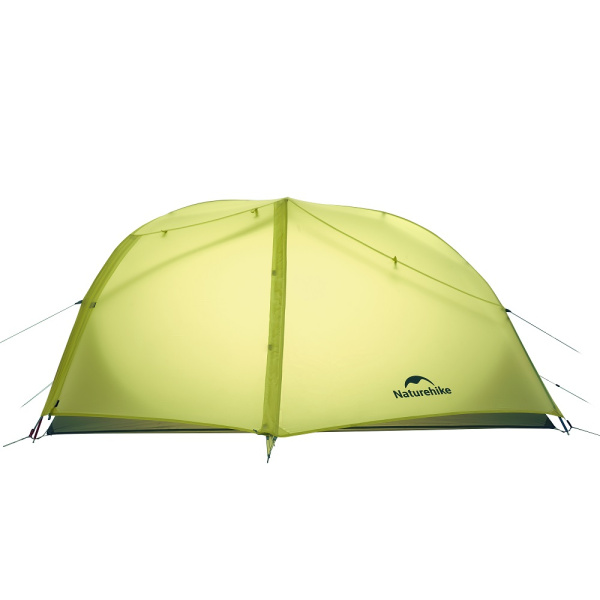 Палатка Naturehike Star River EXT Si 2-местная, алюминиевый каркас, сверхлегкая, желтая